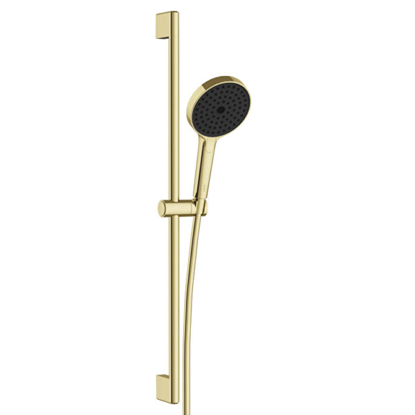 Vitra Prime Round Sürgülü El Duşu Takımı, 3 Fonksiyonlu 13 cm, Soft Altın