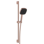 Vitra Prime Square Sürgülü El Duşu Takımı, 3 Fonksiyonlu 13 cm, Soft Bakır