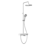 Vitra Core Round 250 Termostatik Banyo Bataryalı Duş Sistemi, Krom