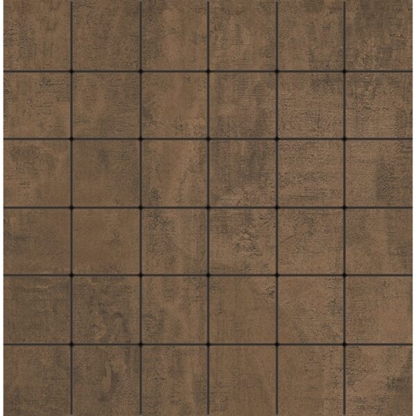 VitrA 5x5, Metro, Kesme Mozaik, Koyu Kahve, R10B
