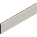 VitrA 7x30, Uni, Boyasız Süpürgelik, Gri