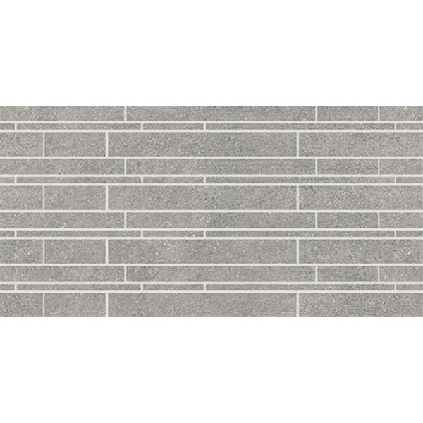 VitrA 30x60, Newcon, Kesme Mozaik, Gümüş Gri, R10B