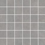 VitrA 5x5, Urbancrete, Kesme Mozaik, Bordür, Koyu Gri