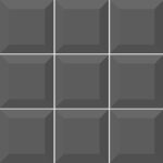 VitrA 10x10, miniworx, metro, Fon, Koyu Gri, RAL 000 55 00 Koyu Gri