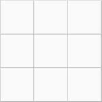 VitrA 10x10, Color 2.0,  Fon, Beyaz, RAL 9016 Beyaz, R10B