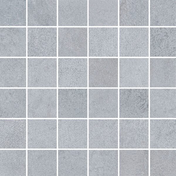 VitrA 5x5, Beton-X, Kesme Mozaik, Açık Gri, R10B