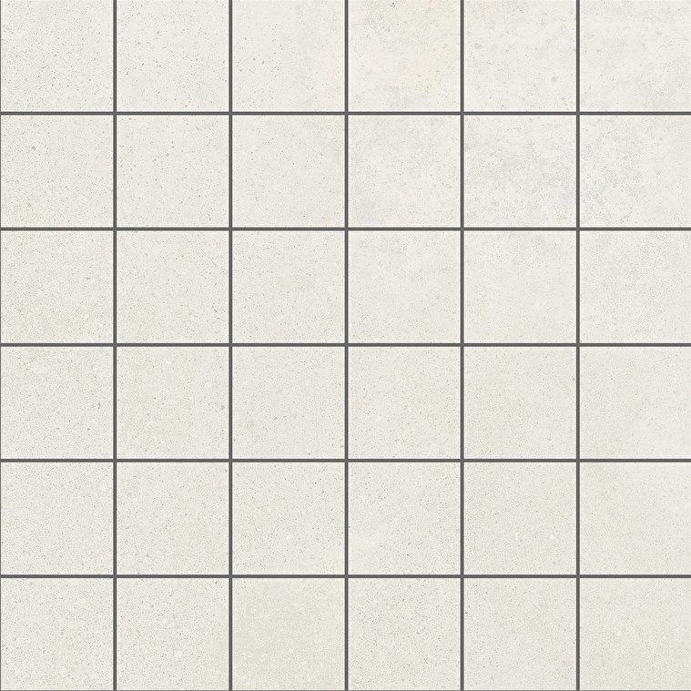 K9504218R001VTE0-1.jpg VitrA 5x5, Cementside, Kesme Mozaik, Beyaz - Görsel 1