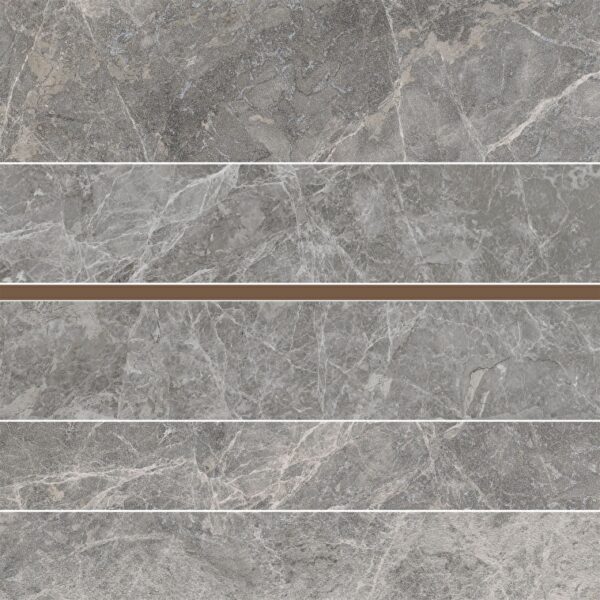 VitrA 30x60, Marmostone, Kesme Mozaik, Kesme Mozaik, Koyu Gri