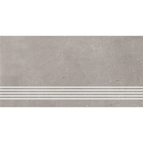 VitrA 30x60, Flakestone, Basamak, Gri, R10B