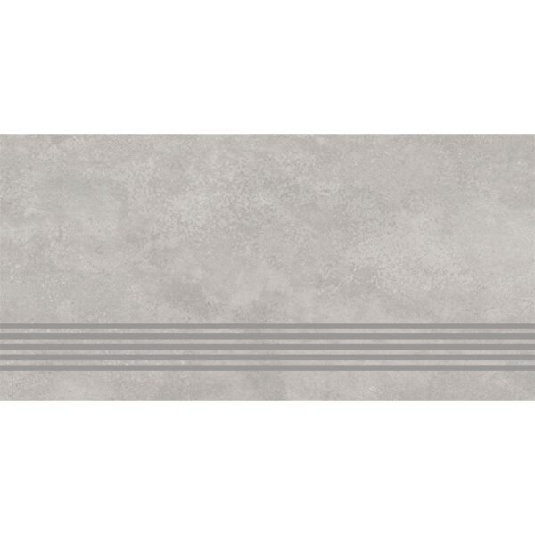 VitrA 30x60, Cemental, Basamak, Gri, R10B