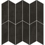 VitrA 30x30, Cemental, Kesme Mozaik, Siyah, R10B
