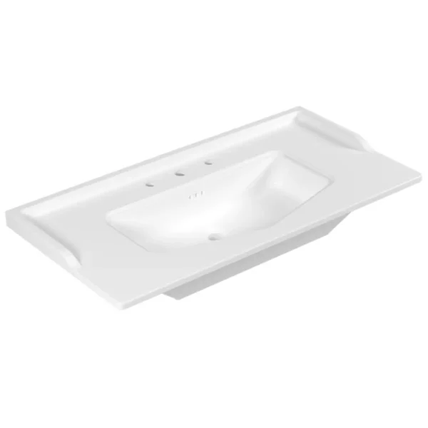 Serel Royal Üç Armatür Delikli Lavabo (50x100)