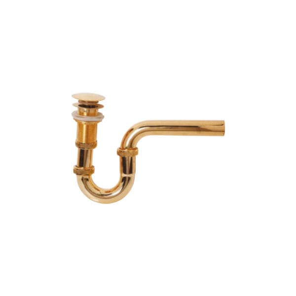Acar Osmanlı Gold Esli Stoplu Lavabo Sifonu