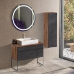 Badella Lines 3985 V31 Banyo Dolabı 85 cm