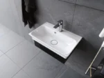 Cerastyle Blue Etajerli Lavabo 60x38 cm (Seramik Kapak Dahil) - Görsel 2