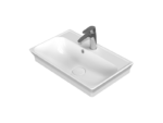 Cerastyle Blue Etajerli Lavabo 60x38 cm (Seramik Kapak Dahil)
