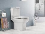 Cerastyle Noura Takım Klozet (Alttan Çıkışlı) + Rezervuar + Noura Slim Yavaş Kapanan Bas-Çıkar Klozet Kapağı Duroplast (UF) +Damla Çift Kademeli İç Takım - Görsel 3
