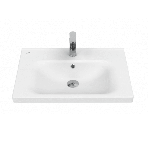 Creavit Eksen Etajerli Lavabo 65 cm Beyaz