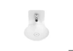 Creavit Foglia Tezgah Üstü Lavabo (Armatür Düzlemli) 45 cm Extra Beyaz FG045-00CB00E-0000 - Görsel 2
