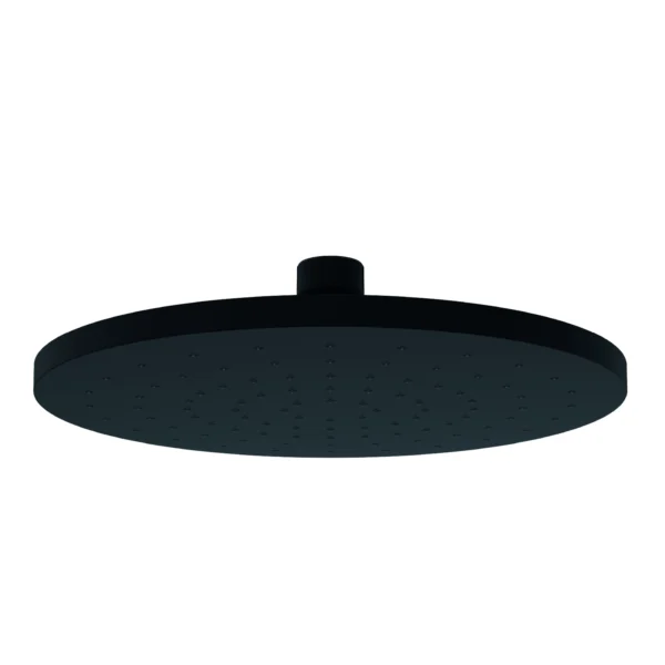 Creavit Kireç Kırıcılı Tepe Duşu Mat Siyah Yuvarlak DS.SH330S