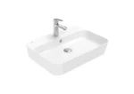 Creavit Loop 60 cm Tezgah Üstü İnce Lavabo Extra Beyaz LP061-00CB00E-0000