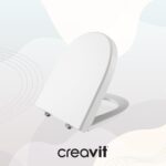 Creavit Mare Duroplast Yavaş Kapanan Klozet Kapağı Beyaz