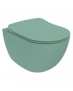 Creavit Rim-Off Kanalsız Asma Klozet Mat Nil Yeşili FE322-00NY00E-0000