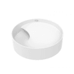 Creavit Ruby Tezgah Üstü Lavabo 40 cm İnci Mat Beyaz RB141-00MB42E-0000 - Görsel 2