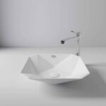 Creavit Ruby Tezgah Üstü Lavabo 40x40 cm Beyaz RB040-00CB42E-0000 - Görsel 3