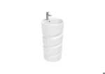 Creavit Spiral Monoblok Lavabo Delikli Extra Beyaz CL084-00CB00E-0000
