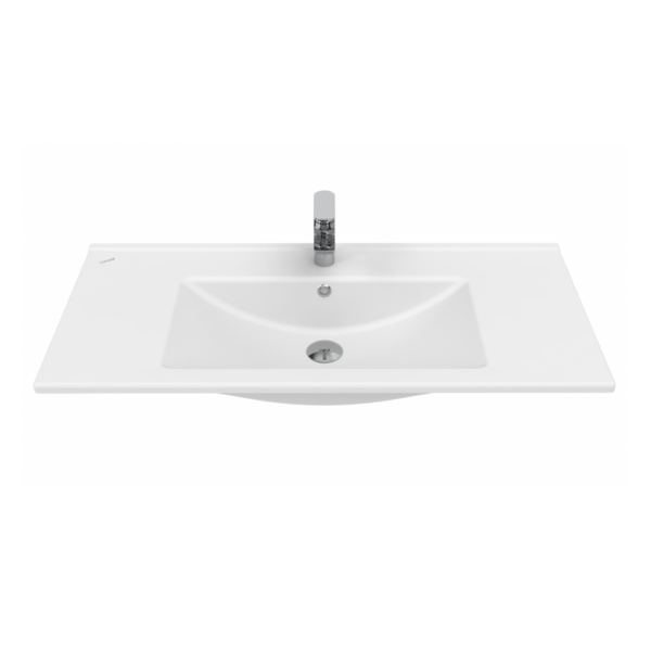 Creavit Su Etajerli Lavabo 100 cm Beyaz