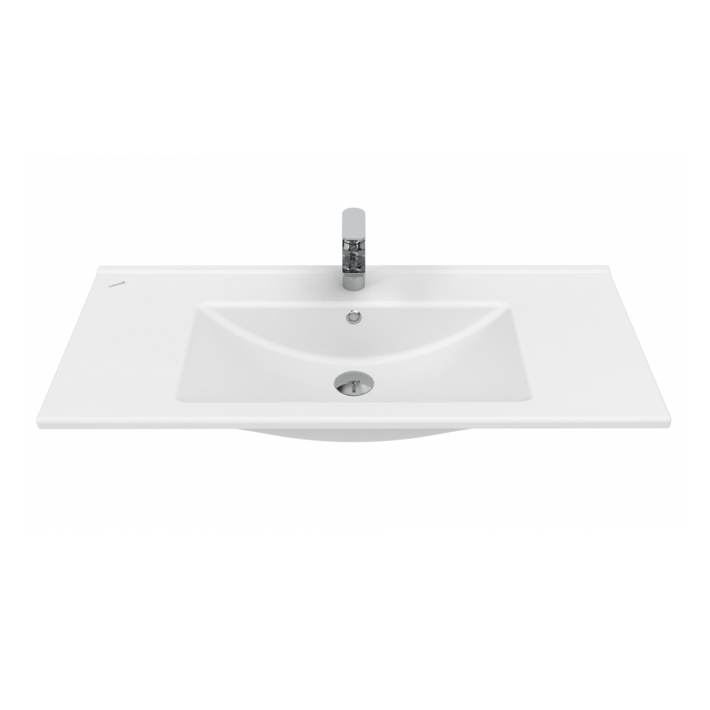 creavit-su-etajerli-lavabo-100-cm-beyaz.png Creavit Su Etajerli Lavabo 100 cm Beyaz - Görsel 1