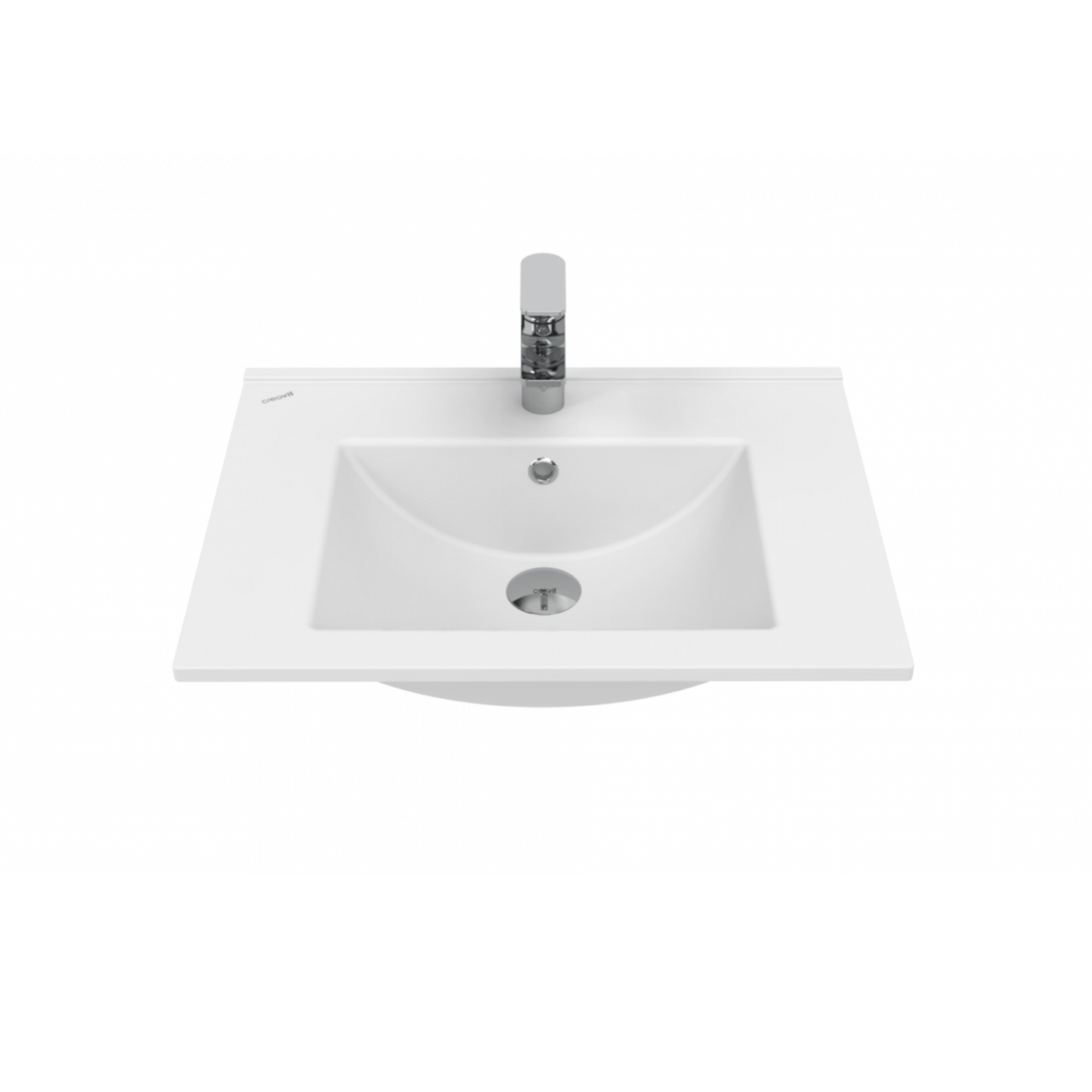 creavit-su-etajerli-lavabo-60-cm-beyaz.png Creavit Su Etajerli Lavabo 60 cm Beyaz - Görsel 1