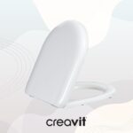 Creavit Tefen Duroplast Yavaş Kapanan Klozet Kapağı Beyaz