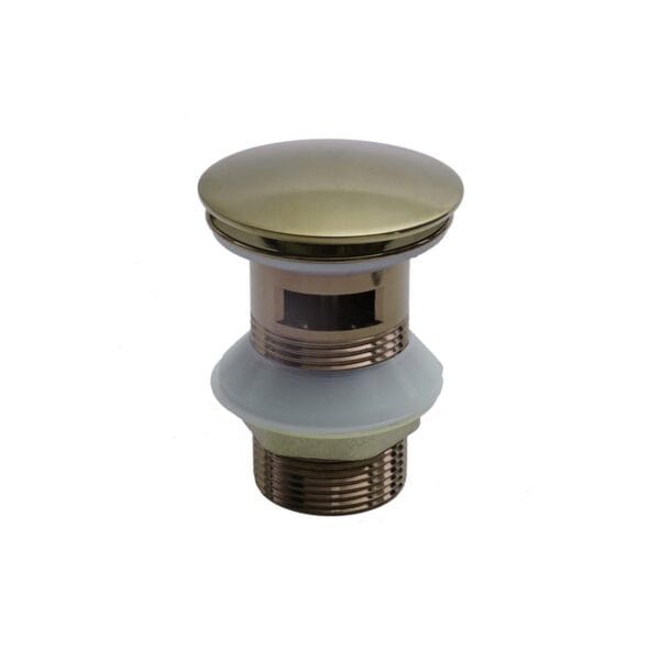 Fontana DR-02M Mat Gold Sifon Üst Takımı (Tahliye Delikli)