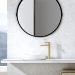 Fontana FJ-1022 Yüksek Lavabo Bataryası Fırçalanmış Altın - Görsel 2