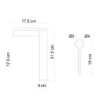Fontana FJ-6027 Mat Füme Yüksek Lavabo Bataryası - Görsel 2