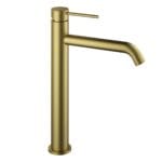Fontana FJ-SS2022 Mat Altın Yüksek Lavabo Bataryası
