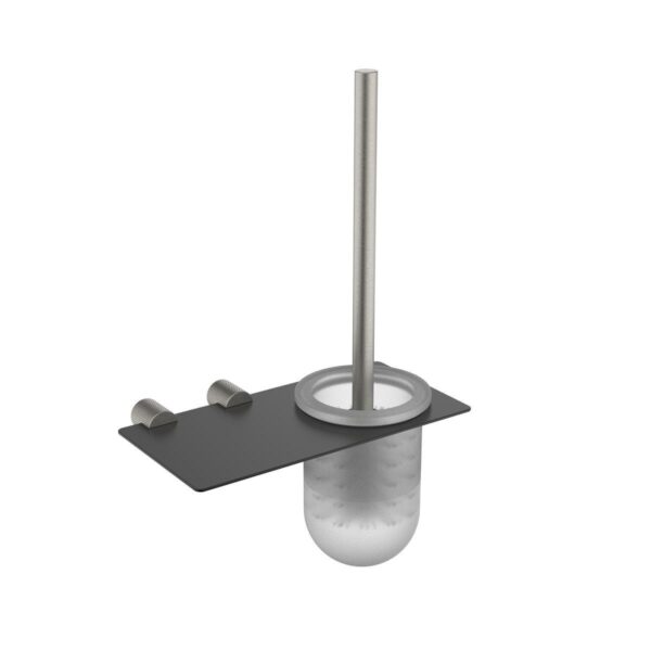Fontana FY-90104 Mat Krom & Siyah Tuvalet Fırçası
