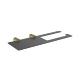 Fontana FY-90203 Mat Altın & Siyah Tuvalet Kağıtlığı