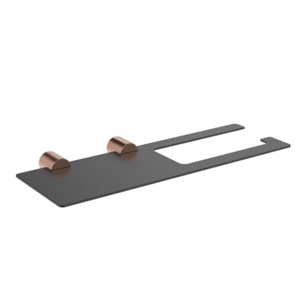 Fontana FY-90303 Mat Rose & Siyah Tuvalet Kağıtlığı