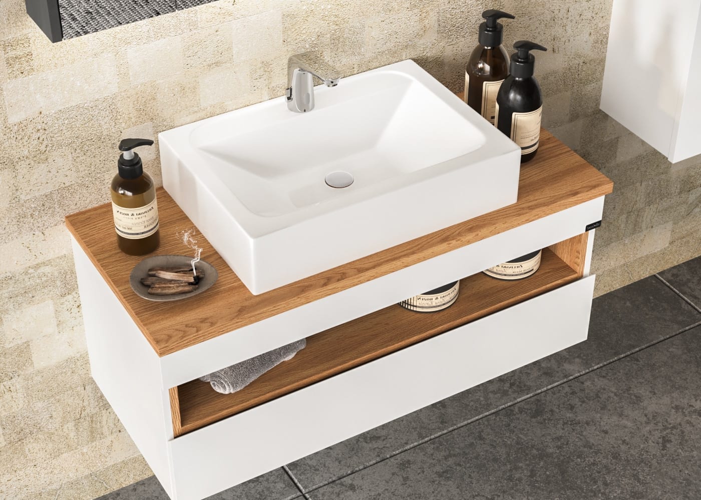 gent-vital-39100-v31-banyo-dolabi-100-cm.jpg Gent Vital 39100 V31 Banyo Dolabı 100 cm - Görsel 1
