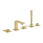 Grohe Allure 5 Delikli Küvet Bataryası, Brushed Cool Sunrise