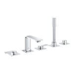 Grohe Allure 5 Delikli Küvet Bataryası, Krom