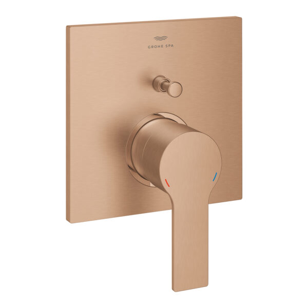 Grohe Allure Ankastre Banyo/Duş Bataryası, Brushed Warm Sunset