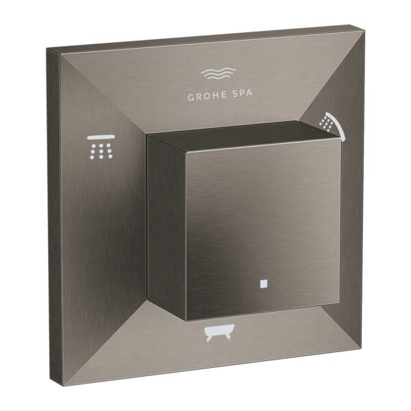 Grohe Allure Brilliant 5 Yollu Yön Değiştirici (3 Çıkış Kontrolü Sağlar), Brushed Hard Graphite