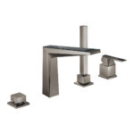 Grohe Allure Brilliant Private Collection Dört Delikli Küvet Bataryası, Brushed Hard Graphite