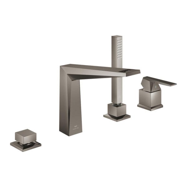 Grohe Allure Brilliant Private Collection Dört Delikli Küvet Bataryası, Brushed Hard Graphite