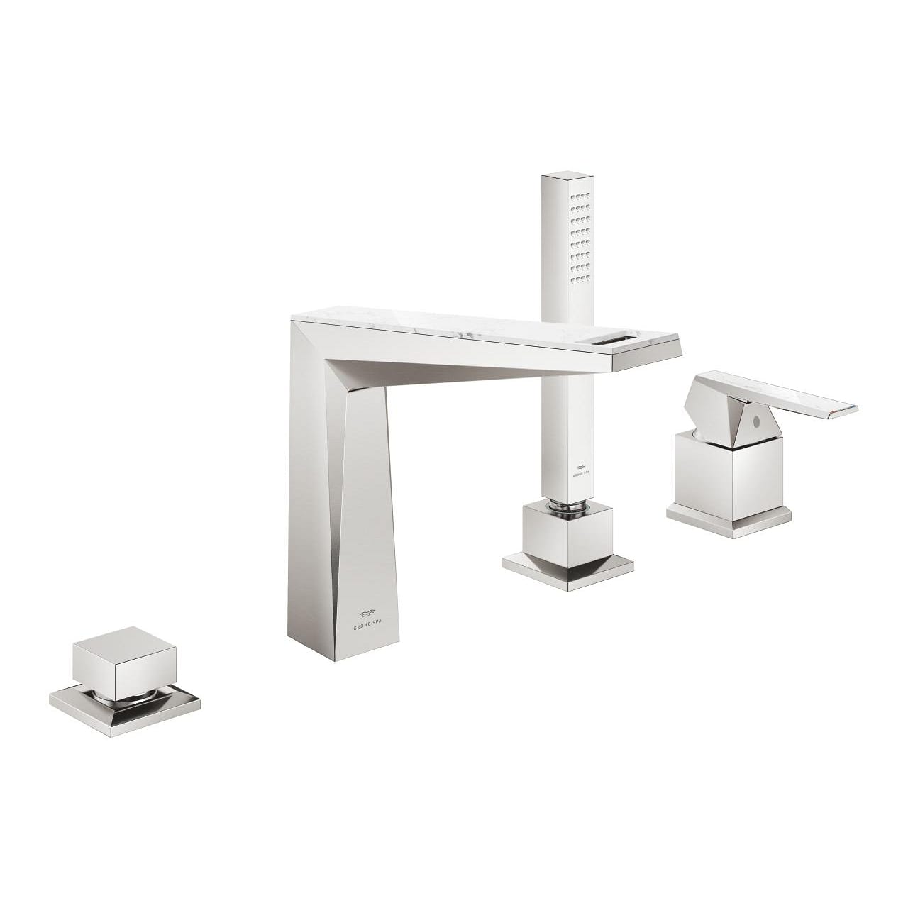 grohe-allure-brilliant-private-collection-dort-delikli-kuvet-bataryasi-paslanmaz-celik-2.jpg Grohe Allure Brilliant Private Collection Dört Delikli Küvet Bataryası, Paslanmaz Çelik - Görsel 1