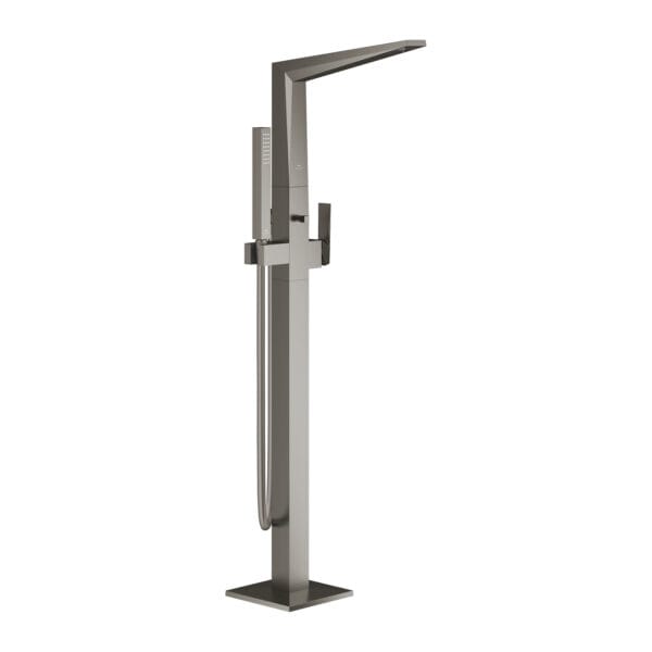 Grohe Allure Brilliant Yerden Küvet Bataryası, Brushed Hard Graphite